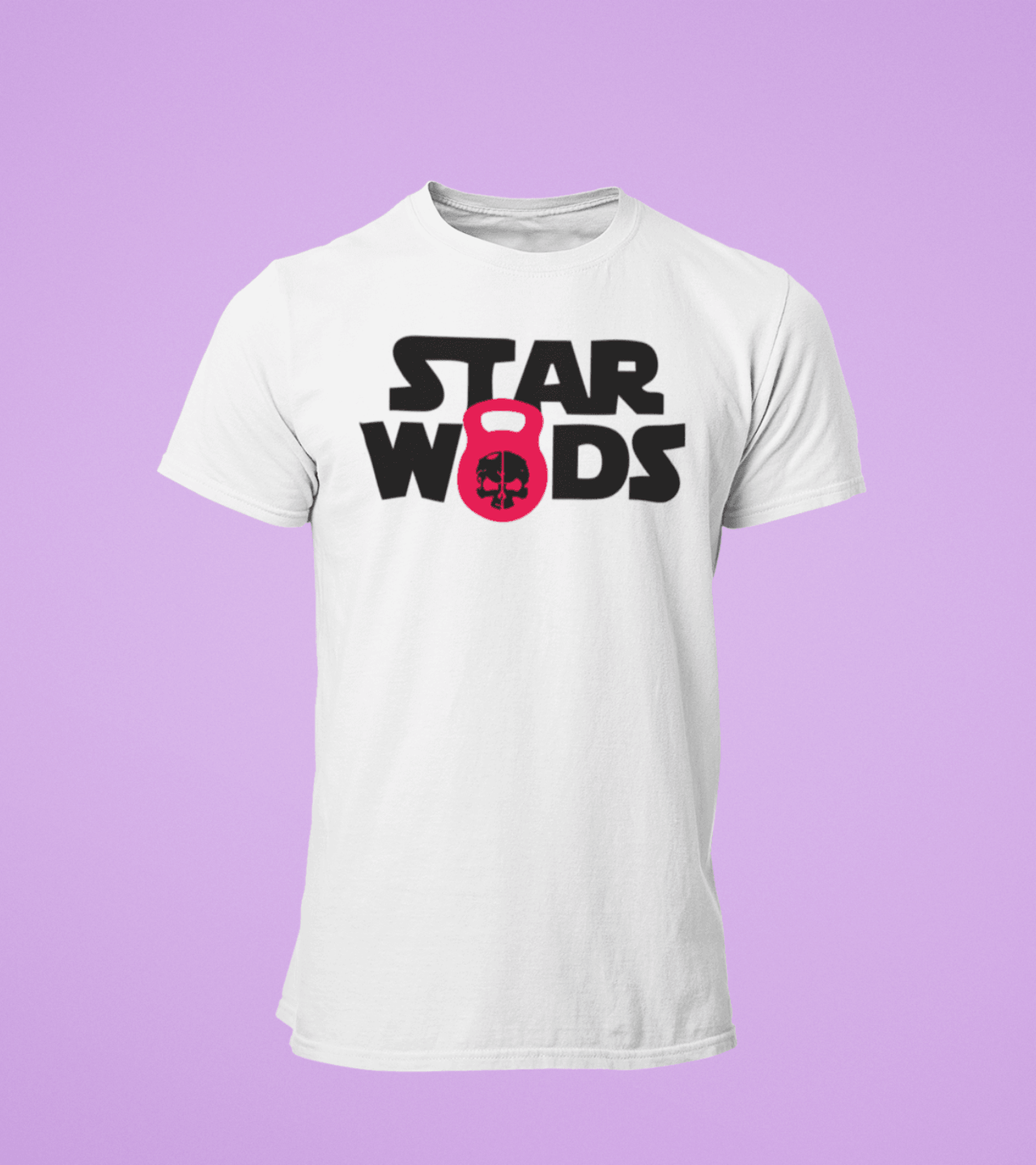 Men's "STAR WODS " T-Shirt (White)