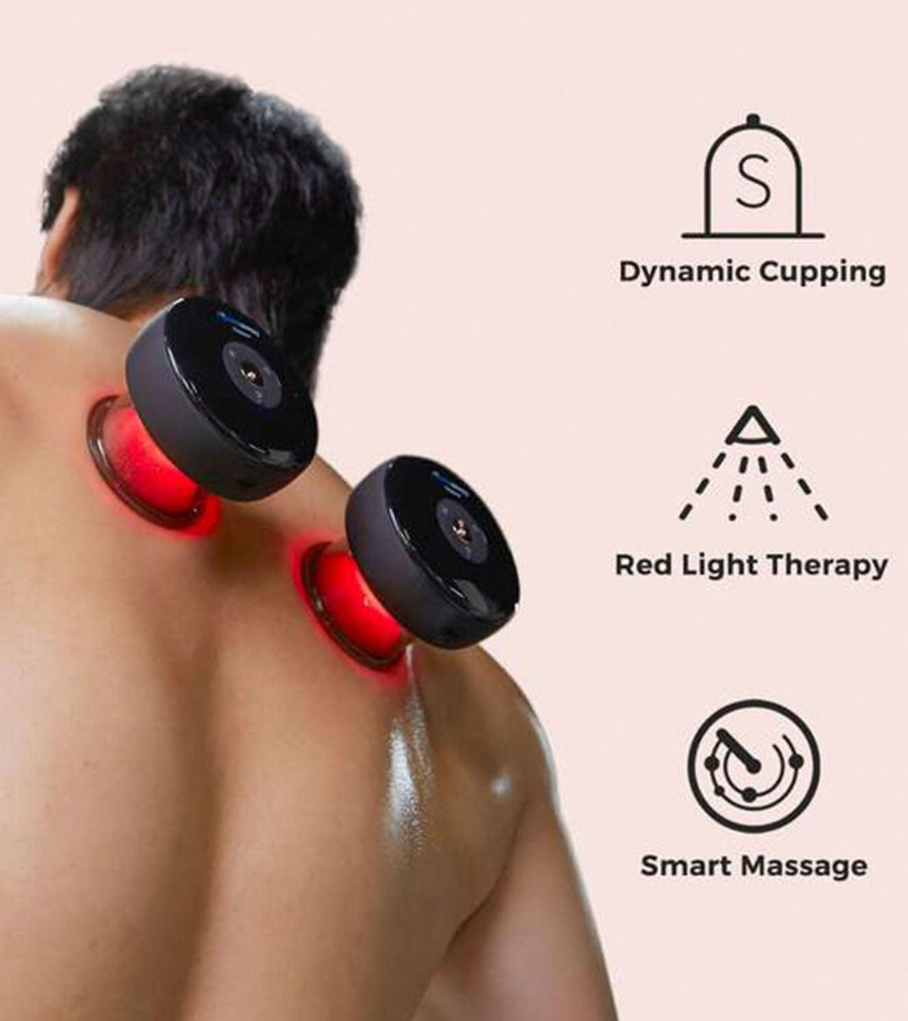 Achedaway Cupper - Smart Cupping Therapy(One Pair) - wodarmour
