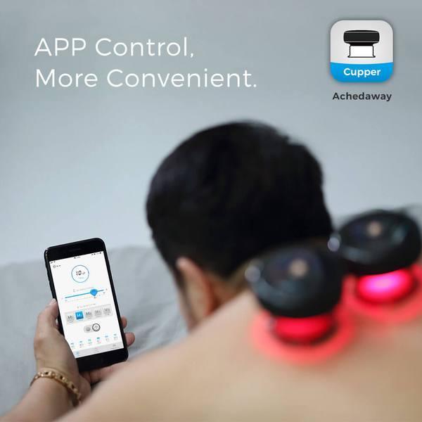 Achedaway Cupper - Smart Cupping Therapy(One Pair) - wodarmour
