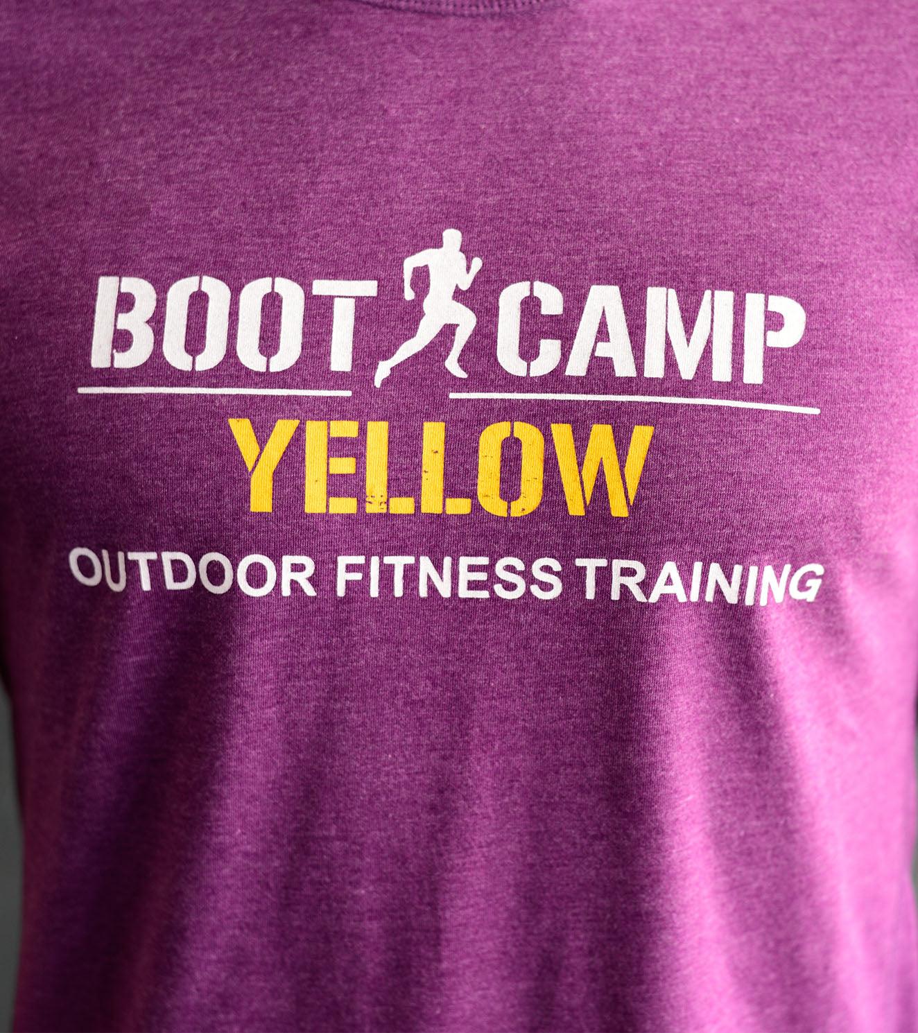 Boot camp Yellow T-shirt - wodarmour