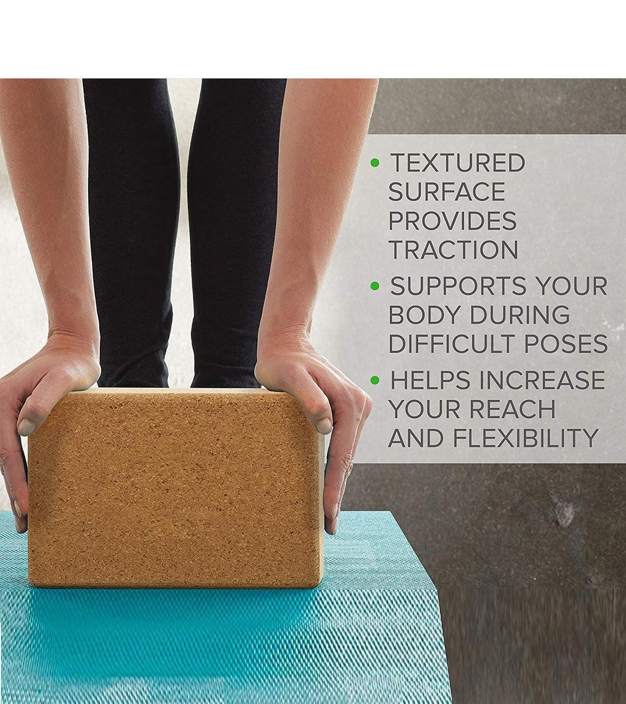 Cork Yoga block - wodarmour
