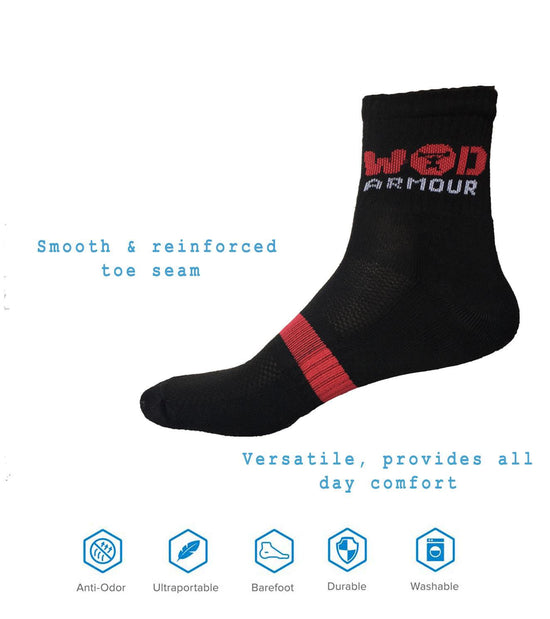 High Ankle Training Socks - wodarmour