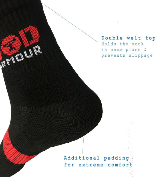 High Ankle Training Socks - wodarmour