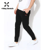 MEN'S BLACK TRACK PANTS - wodarmour