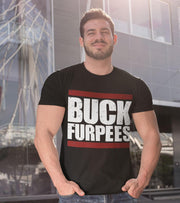 Men's Buck Furpees training T-shirt (Black) - wodarmour