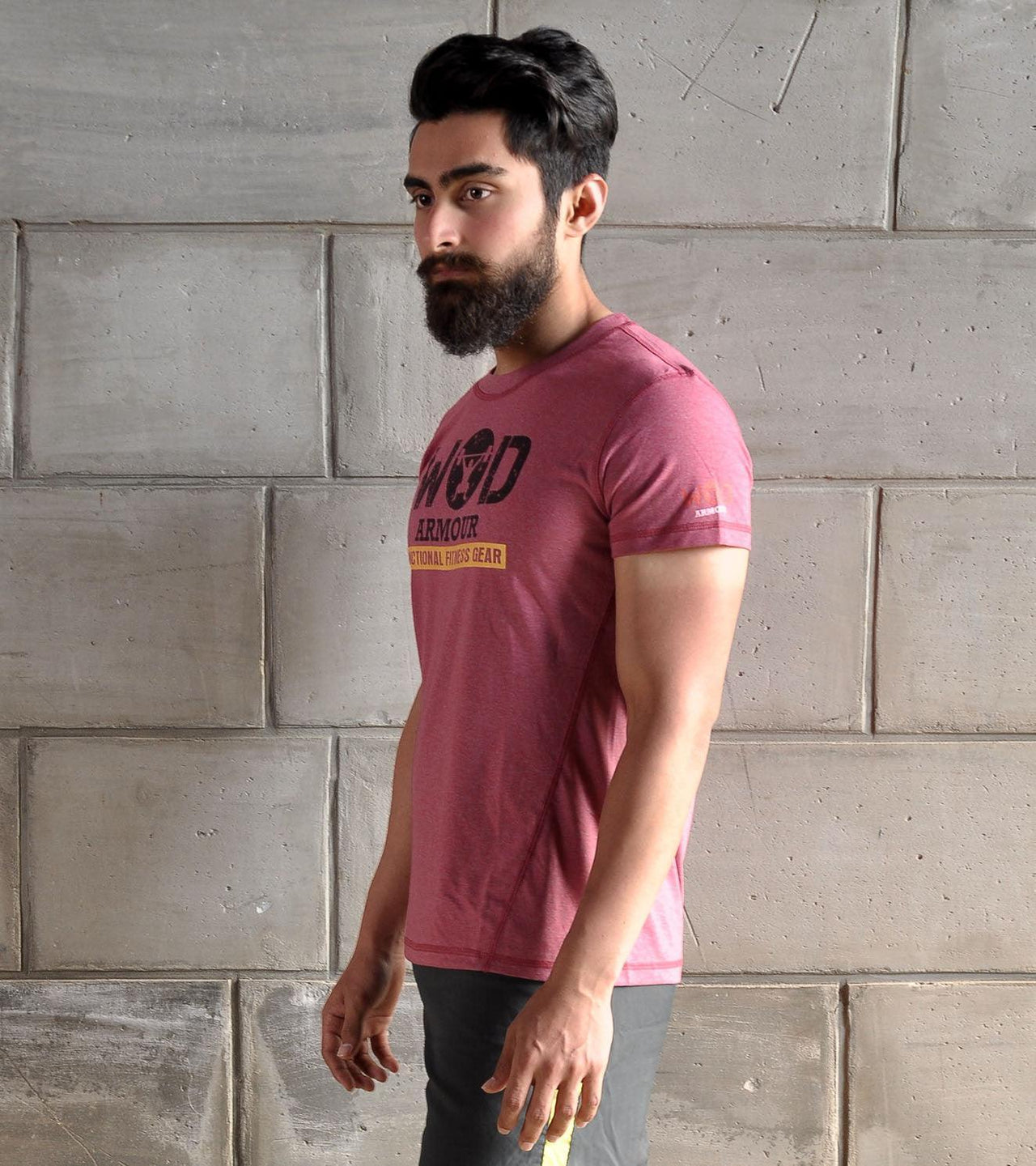 Men's Classic WOD T-shirt (Pink) - wodarmour