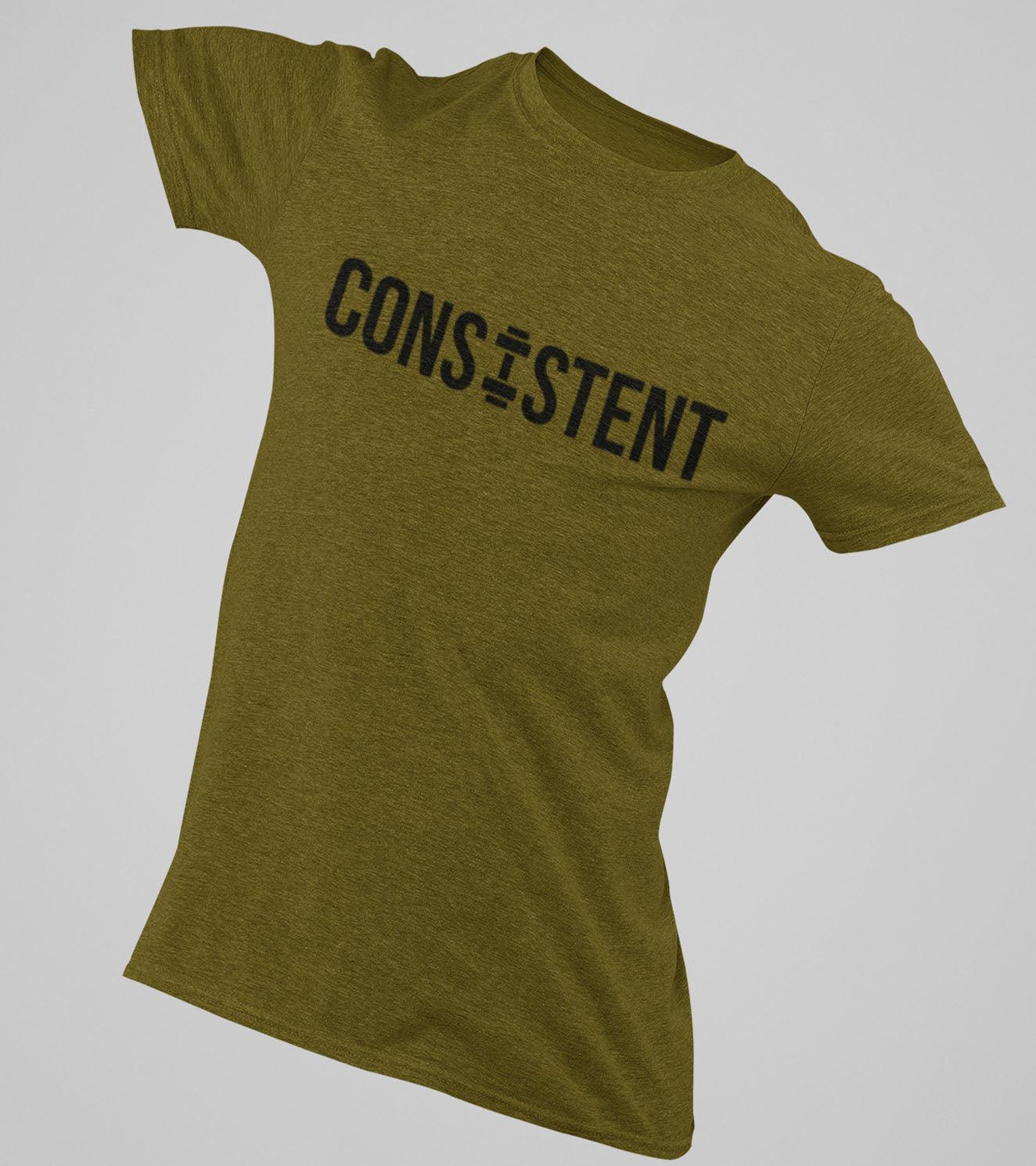 Men's "Consistent" T-Shirt (Olive) - wodarmour