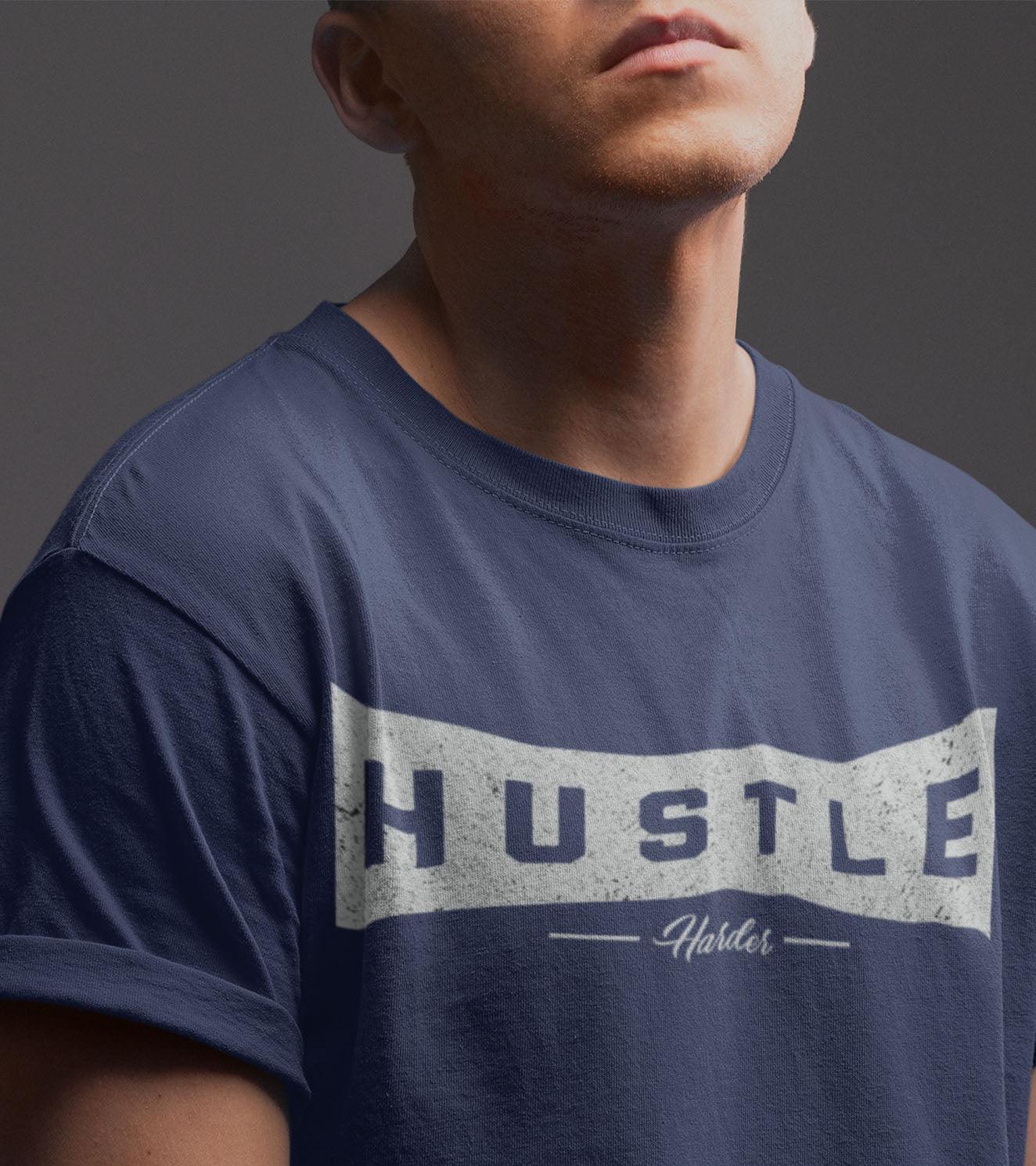 S Men's Hustle Harder T-shirt (Old Navy)
