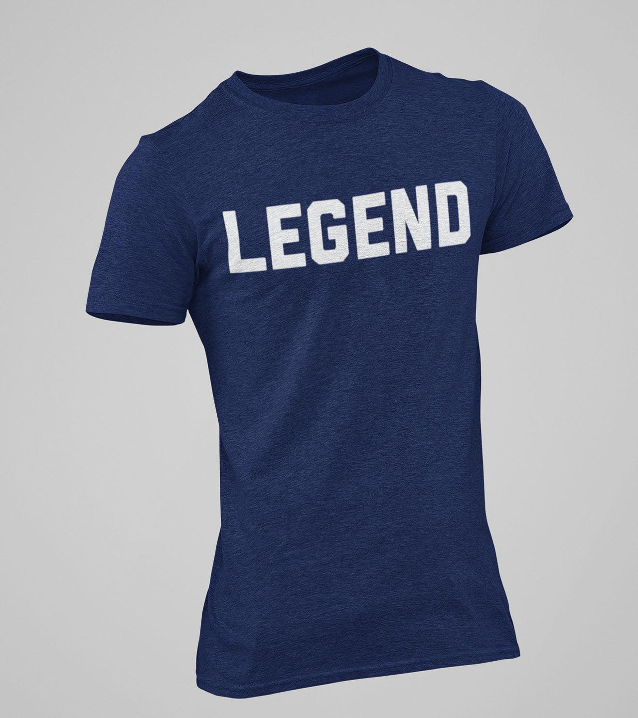 Men's "Legend" T-Shirt( Navy Blue) - wodarmour