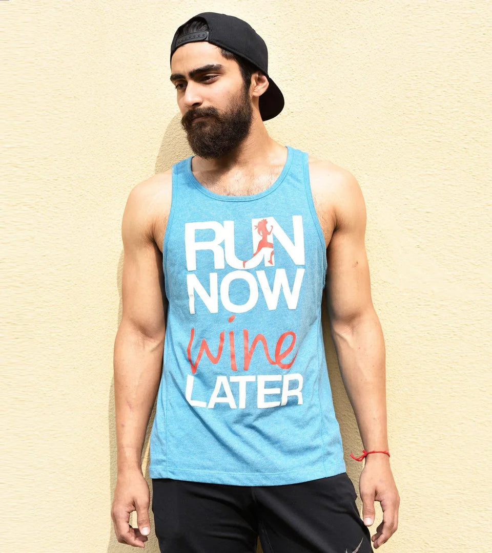 Men's Running Tank Top (Dodger Blue)