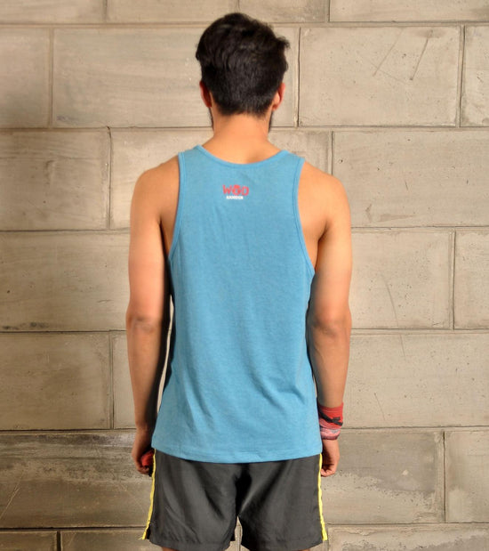 Load image into Gallery viewer, Men&amp;#39;s Running Tank Top (Dodger Blue) - wodarmour
