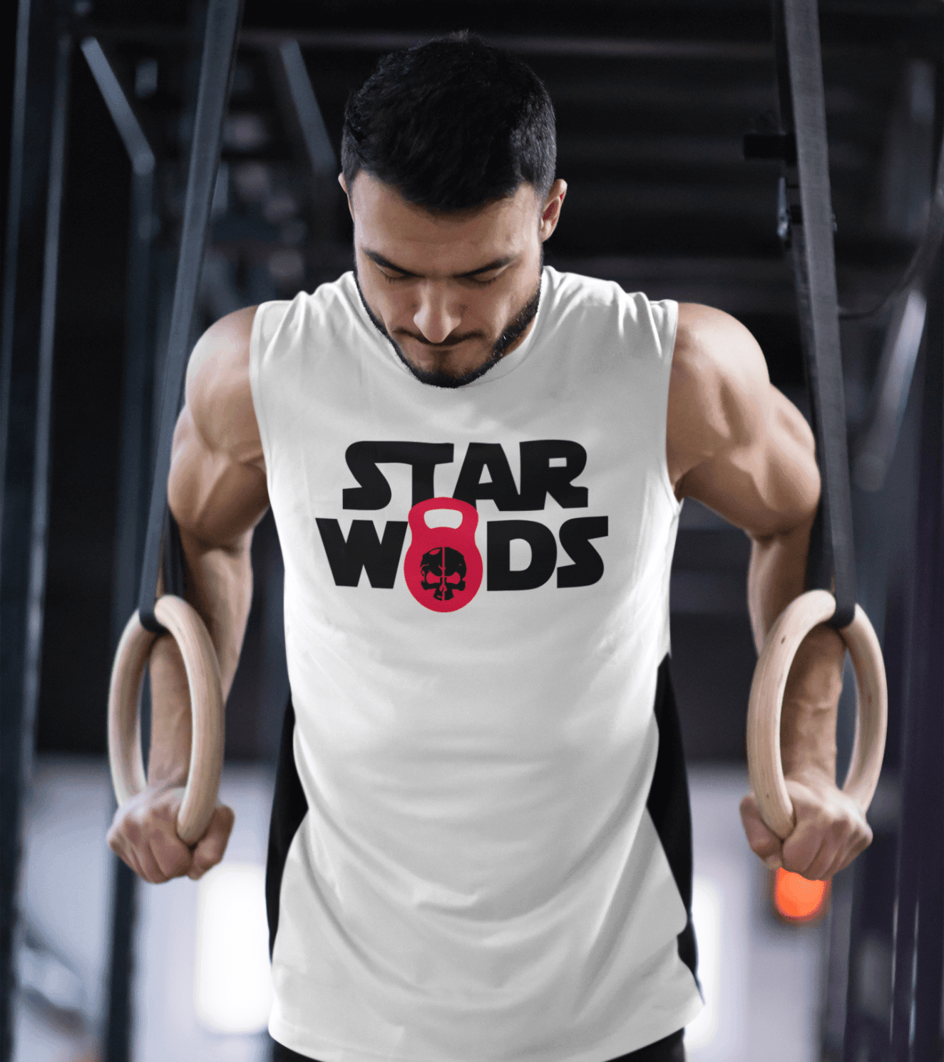Men's Star Wods Muscle Tank T-shirt - wodarmour
