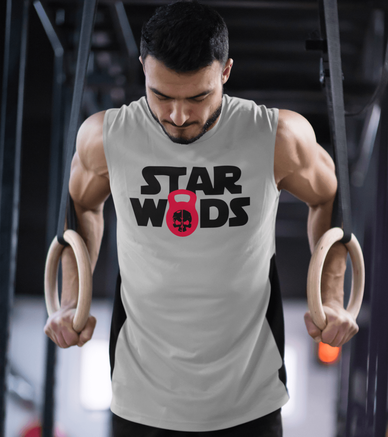 Men's Star Wods Muscle Tank T-shirt - wodarmour