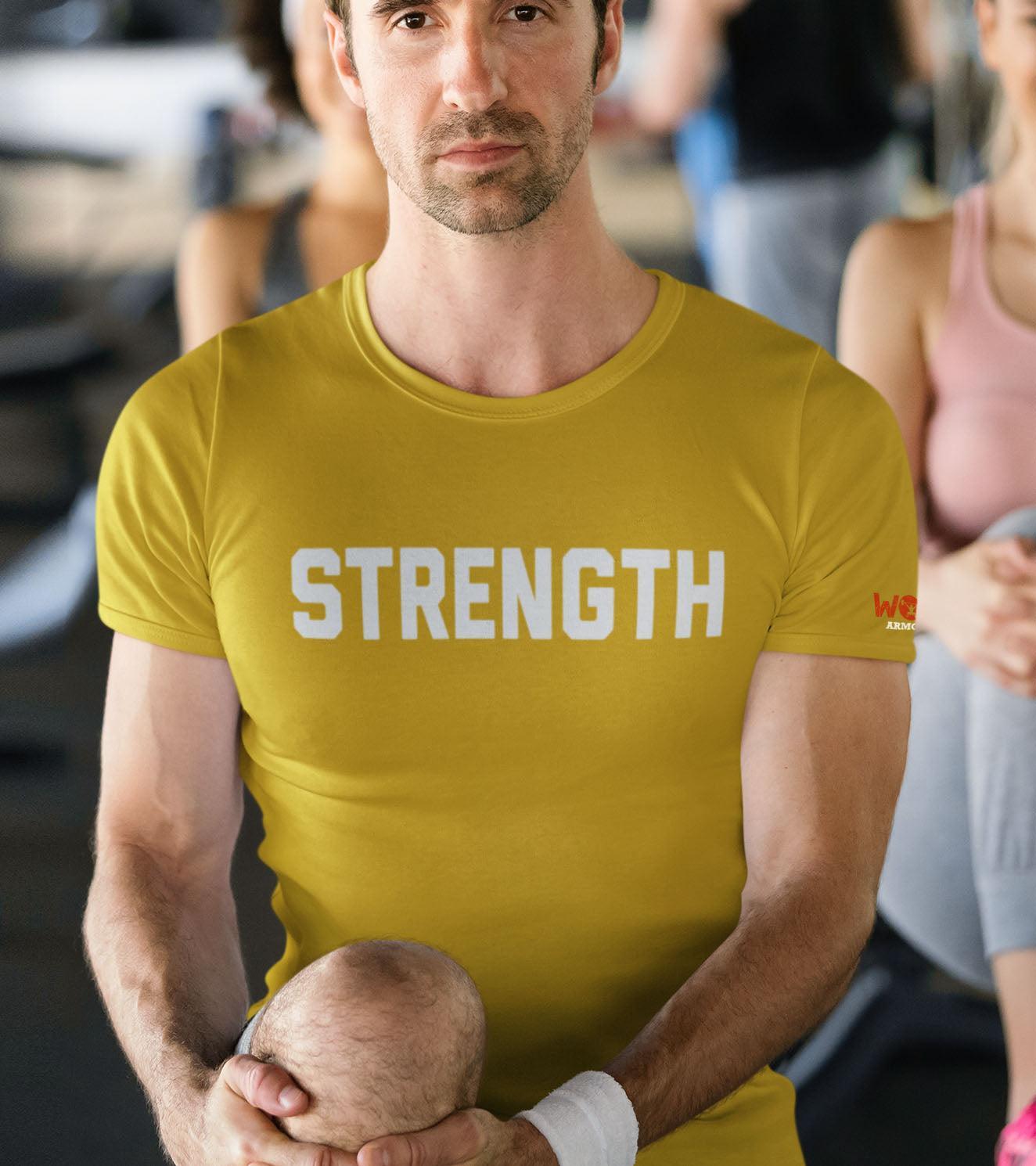 Men's "STRENGTH" T-Shirt - wodarmour