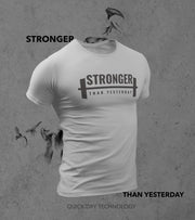 Men's "STRONGER THAN YESTERDAY" T-Shirt - wodarmour