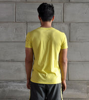 Men's Training T-shirt (Yellow) - wodarmour