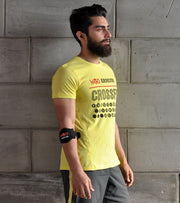 Men's Training T-shirt (Yellow) - wodarmour