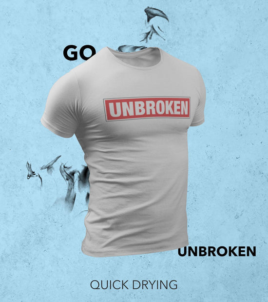 Men's Unbroken T-shirt (Rhino Grey) - wodarmour