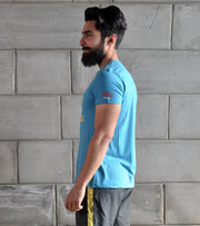 Men's WOD 14 T-shirt (Dodger Blue) - wodarmour