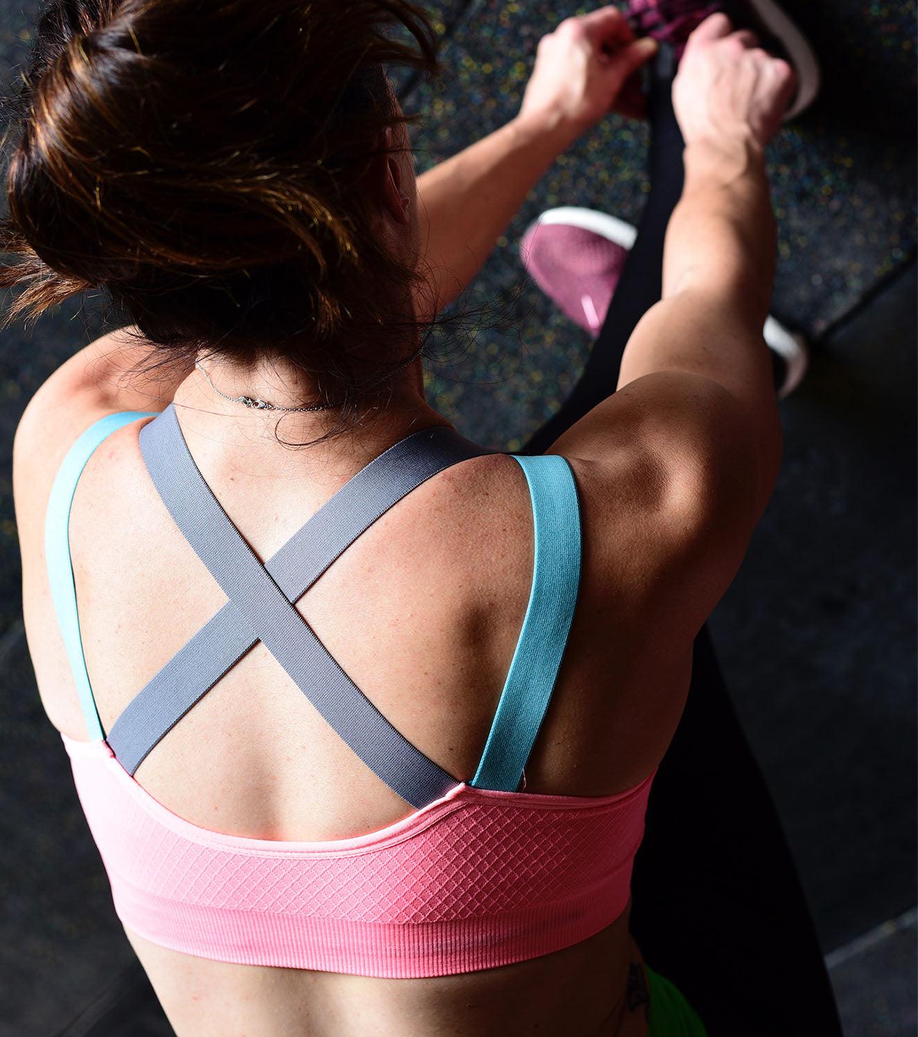 Padded High impact workout sports bra – wodarmour