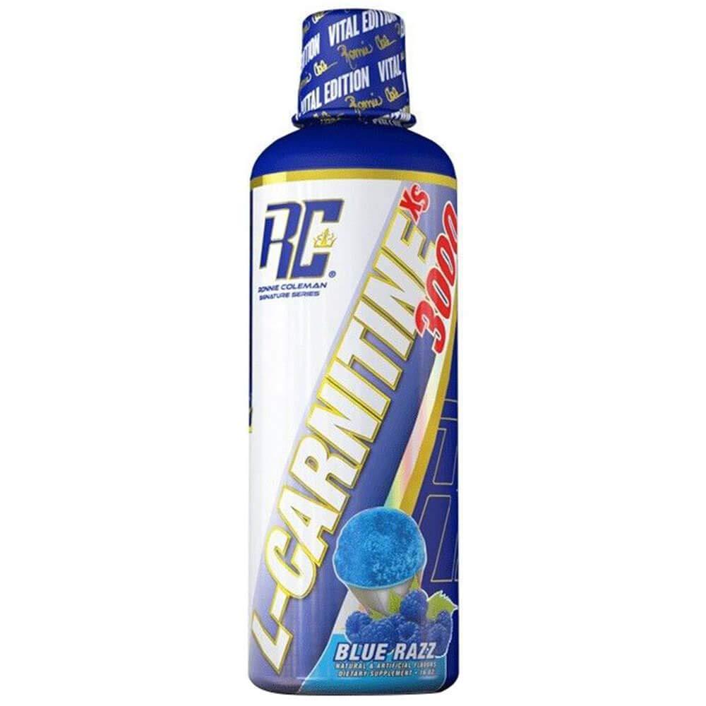 RONNIE COLEMAN L-Carnitine XS 3000, 473 ml, Blue Razz - wodarmour