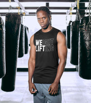 Weight lifting muscle tank top (Black) - wodarmour