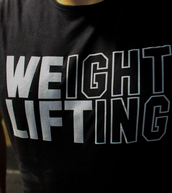 Weight lifting muscle tank top (Black) - wodarmour