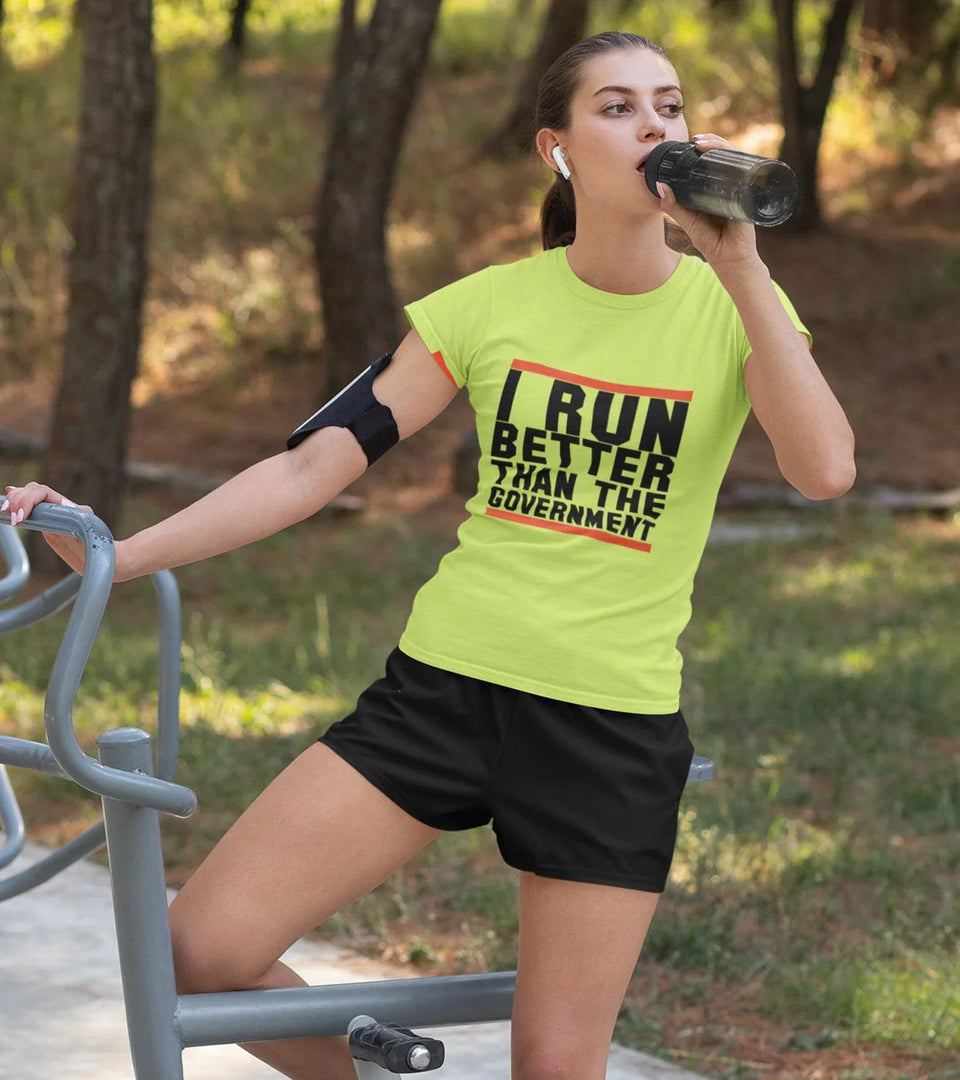 Women running T-shirt