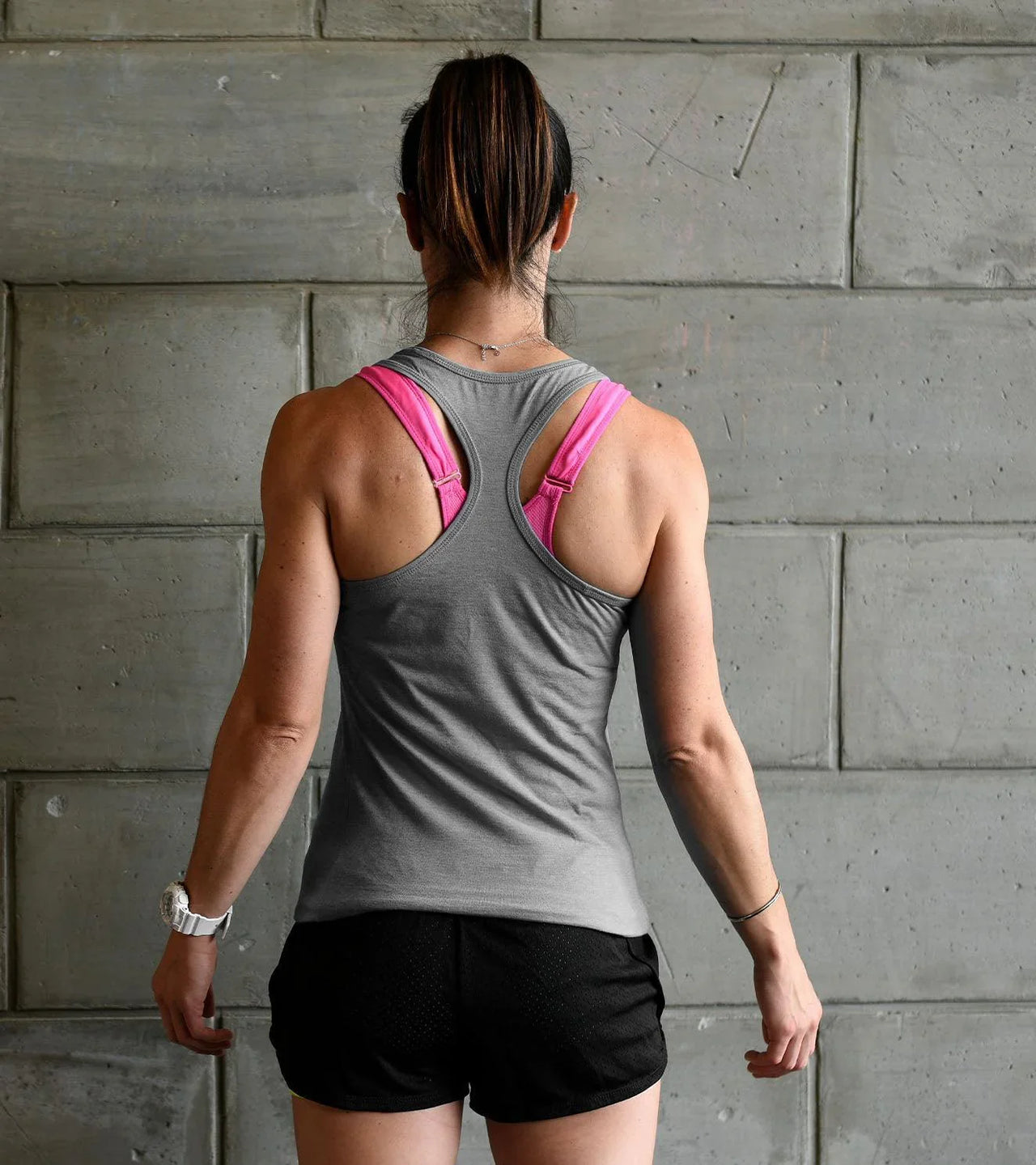 Women's burpees Tank top (grey) - wodarmour