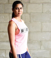 Women's Don't Quit Muscle Tank - wodarmour
