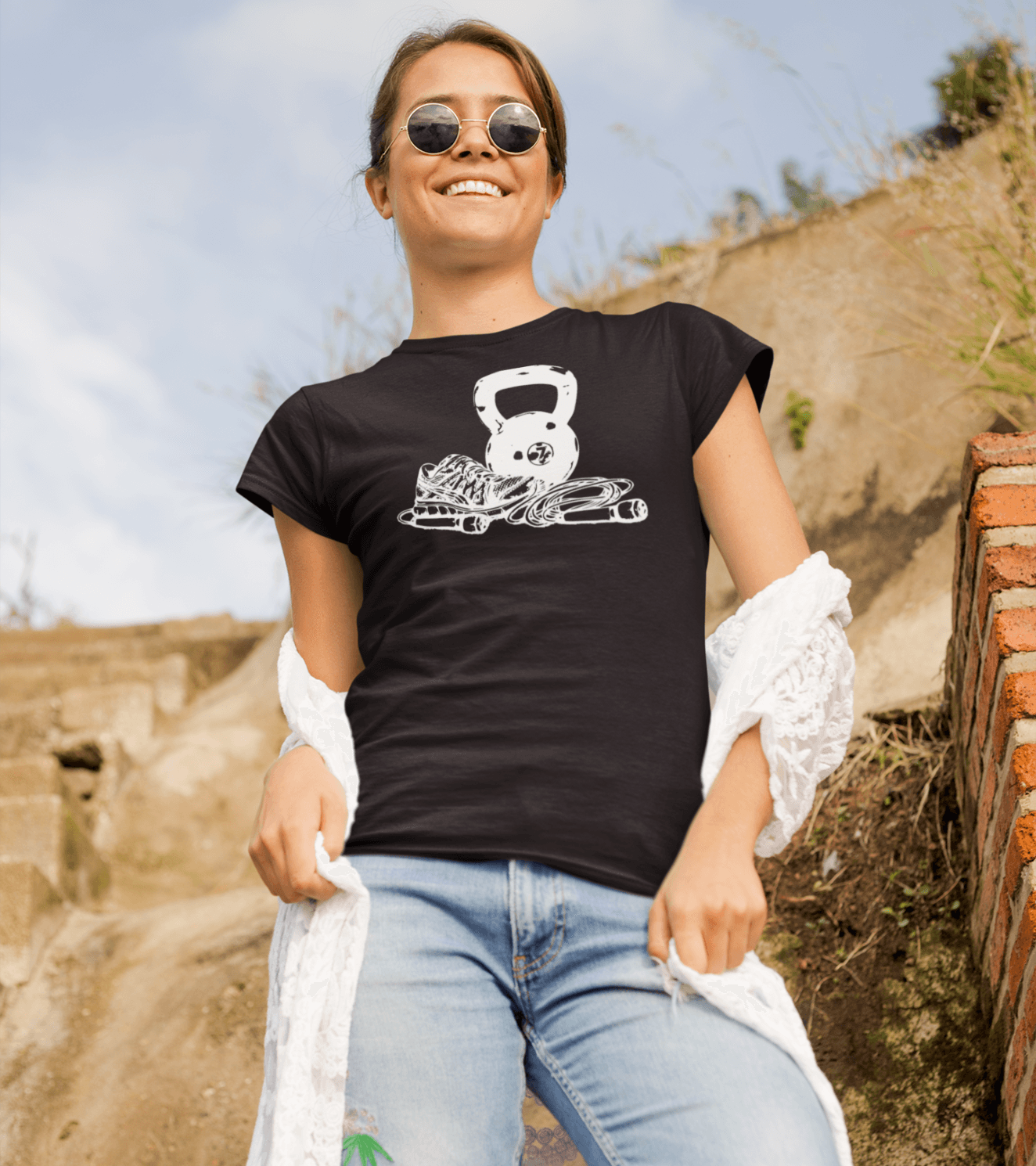 Load image into Gallery viewer, Women&amp;#39;s Gym T-Shirt - wodarmour
