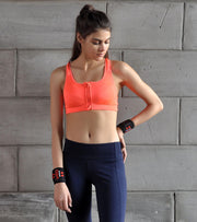 Women's High Performance sports bra (Orange) - wodarmour