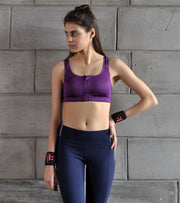 Women's High Performance Sports Bra (Purple) - wodarmour