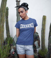 Women's Hustle harder T-shirt (Old Navy) - wodarmour