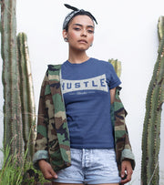 Women's Hustle harder T-shirt (Old Navy) - wodarmour