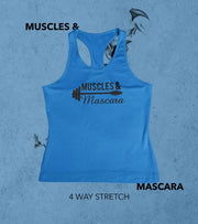 Women's Muscle and mascara tank - wodarmour