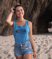 Women's Muscle and mascara tank - wodarmour