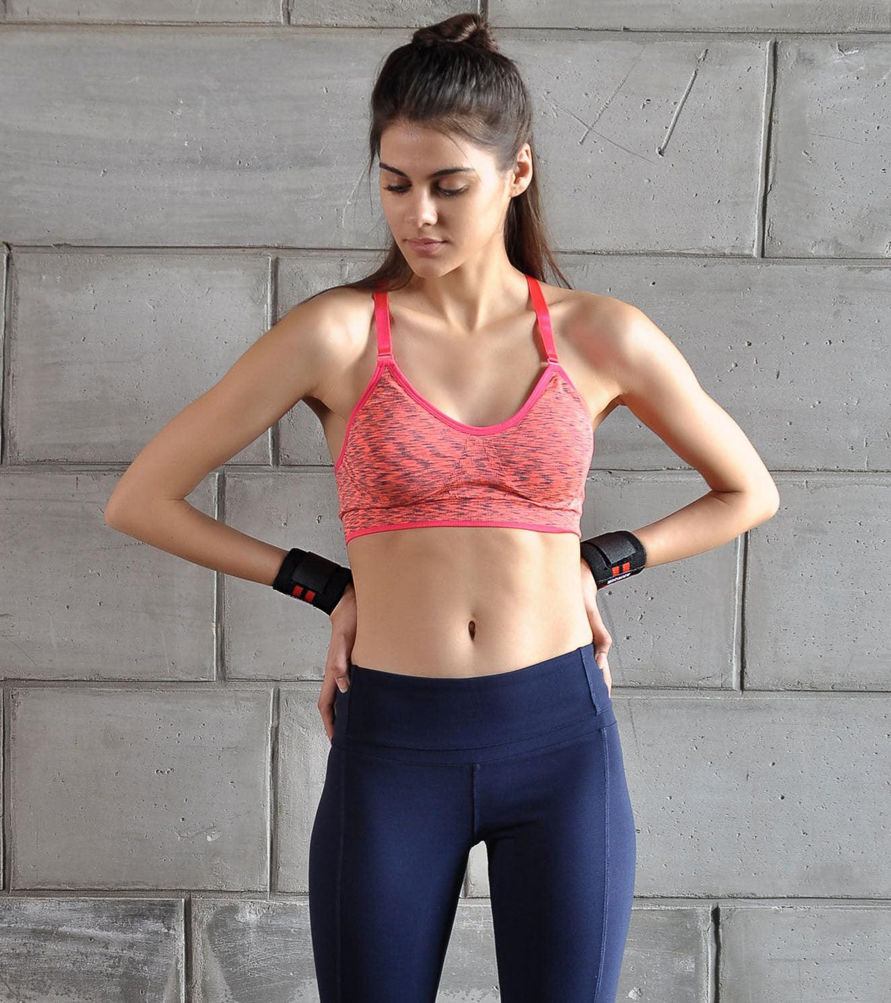 Women's Racer back Sports Bra - wodarmour