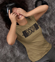 Women's Raise The Bar T-Shirt (Olive Green) - wodarmour
