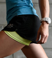 Women's Running & Yoga shorts with compression - wodarmour