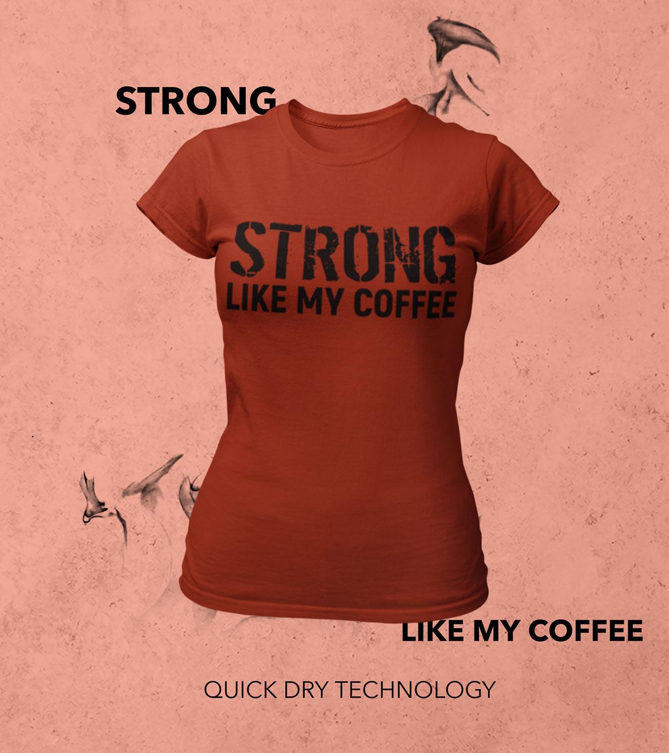 Women's SLMC  T-shirt (Crimson Red) - wodarmour