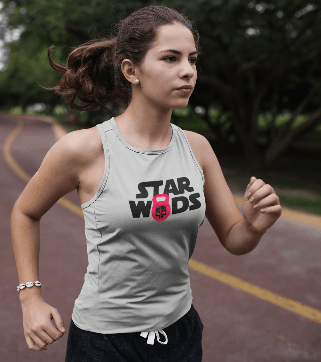 Women's Star Wods Muscle Tank Top - wodarmour