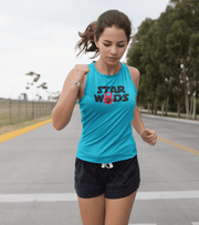 Women's Star Wods Muscle Tank Top - wodarmour