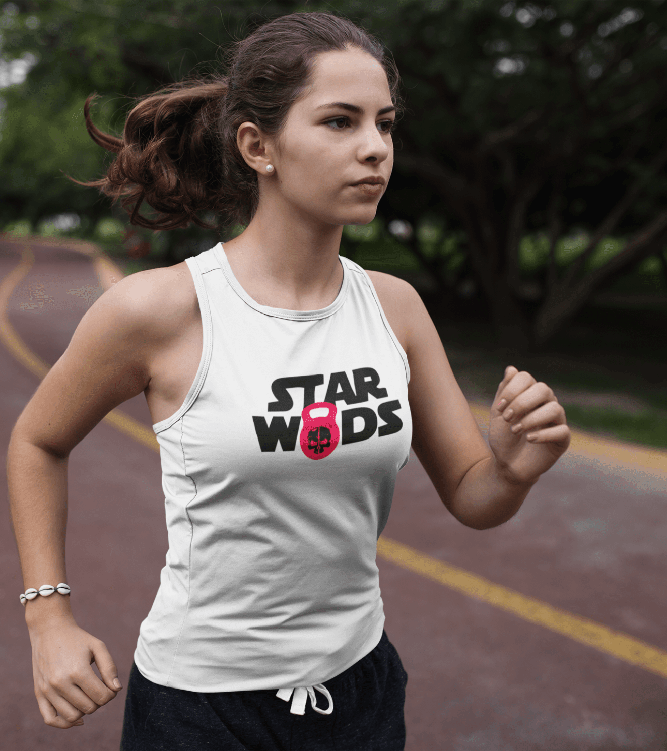 Women's Star Wods Muscle Tank Top - wodarmour