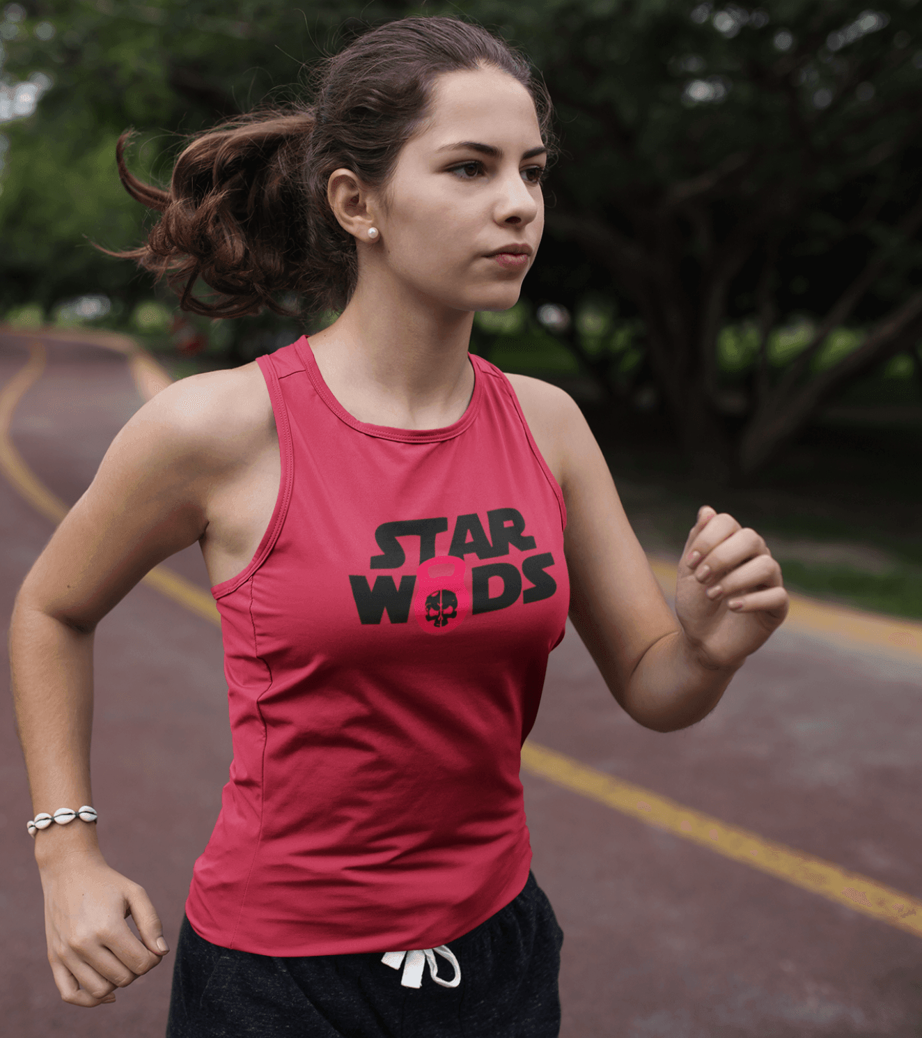 Women's Star Wods Muscle Tank Top - wodarmour