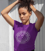 Women's  Super Hero T-shirt (Dark Voilet) - wodarmour