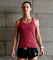 Women's Tank Top (Brick Red) - wodarmour