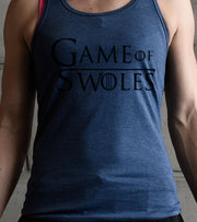 Women's Tank Top ( game of swoles) - wodarmour