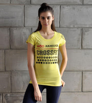 Women's Training T-shirt (Yellow) - wodarmour
