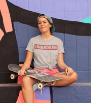 Women's Unbroken T-shirt (Rhino Grey) - wodarmour